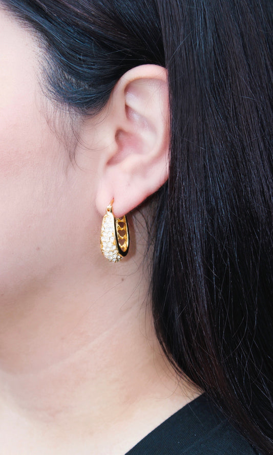 LOVE STONED HOOPS